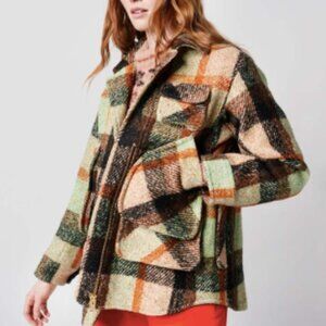 Smythe Plaid Barn Jacket SZ MED SOLD OUT